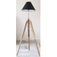 thumbnail image 2 of Marine Designer Royal Nautical Modern Teak Wood Tripod Floor Lamp Stand (Shade Not Included), 2 of 3
