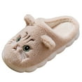 thumbnail image 2 of ATENAR Womens Slippers Slip On indoor and Outdoor Shoes Women Comfy House Slipper Khaki 36, 2 of 6