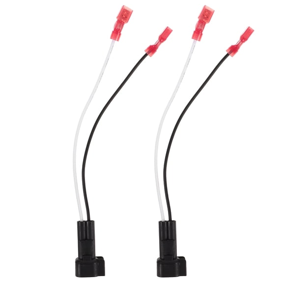HOMEMAXS 2pcs Automotive Speaker Wire Harness Cars Car Stereo Installation Kit Radio Interface And Speaker Connectors Rear Speakers Adapter