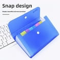 thumbnail image 6 of A6 B6 Multi-Layer Expanding File Folder File Organiser Document Folder, 6 of 16