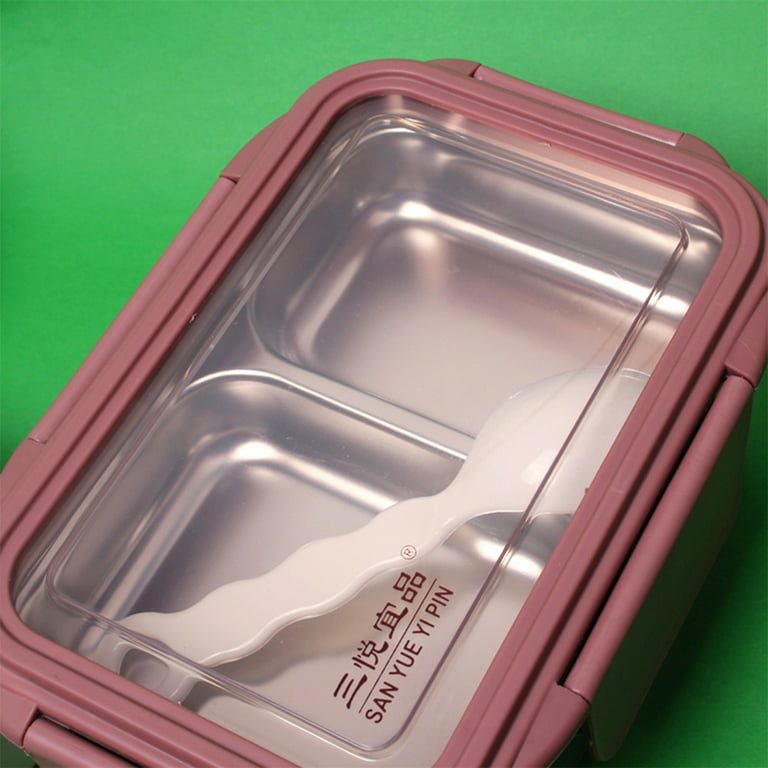 Stainless Steel Insulated Lunch Box Bento Box Suitable For