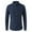 Navy, variant on jjayotai Mens Long Sleeve Tops Clearance Men's Casual Cardigan Solid Color Oxford Textile Long Sleeved Shirt