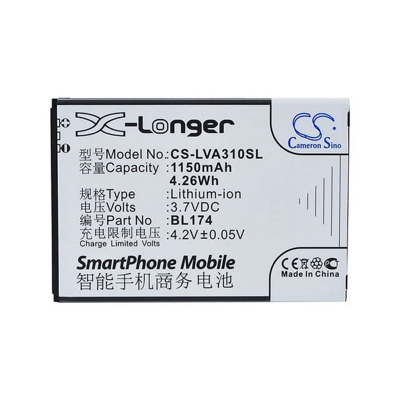 1150mAh BL174 Battery for Lenovo A30t