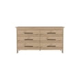 thumbnail image 2 of Treevol Furniture 6 Drawer Double Dresser Wezz, 2 of 5