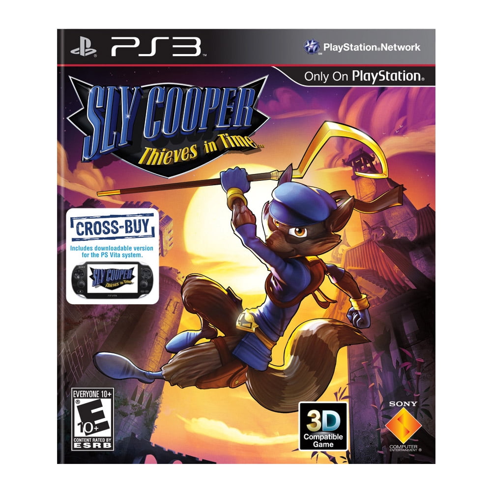 Sly Cooper: Thieves In Time [PS Vita Cross Buy], Sony, PlayStation 3, 711719982470 -