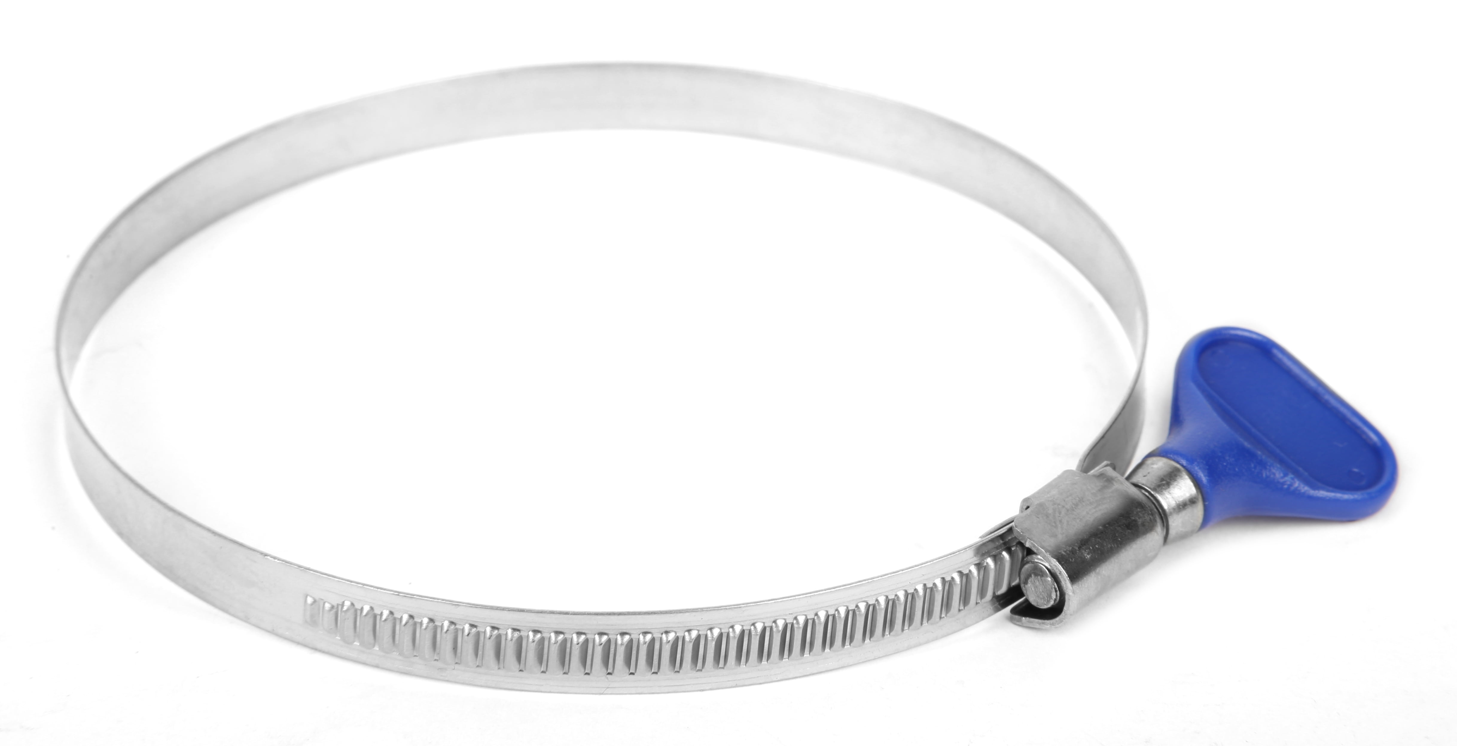 WEN 4-Inch Steel Hose Clamps for Dryers and Dust Collection Systems, 10 Pack