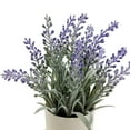 thumbnail image 2 of Mainstays 8.5-inch Indoor Purple Lavender Artificial Flower in Plastic Pot., 2 of 8