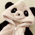 thumbnail image 7 of Baby Unisex Spring Winter Autumn Panda Hooded Long Sleeve Romper Jumpsuit Clothes Infant Boy Halloween Costume Unisex Baby Animal Costume Newborn Boy Clothes, 7 of 7