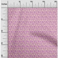 thumbnail image 2 of oneOone Cotton Silk Purple2 Fabric Abstract Floral Craft Projects Decor Fabric Printed By The Yard 42 Inch Wide, 2 of 4