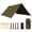 Olive-green 10×10.5ft, variant on Waterproof Portable Tarp Multifunctional Outdoor Camping Traveling Awning Backpacking Shelter Rain