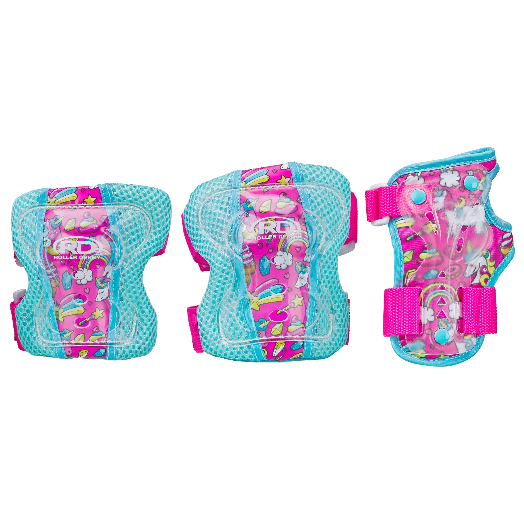 Roller Derby Girls Pixie Protective Gear Pack