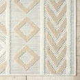 thumbnail image 3 of Abani Dusk Collection Beige 5' x 8' Diamonds Indoor/Outdoor Area Rug, 3 of 8