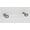 Satin Nickel, variant on Alno A870-3-SN Royale 3" Center To Center Acrylic Clear Bar Cabinet Handle / Drawer Pull -