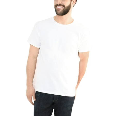 Fruit of the Loom Men's Platinum Eversoft Short Sleeve Crew T Shirt, up to Size 4XL