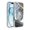 Gray, variant on Compatible with iPhone 16 Plus Case, [Military Grade Drop Tested][Camera Lens Protection][Built in Kickstand] Translucent Tempered Glass Slim Back Soft Edge Magnetic Cover,Black