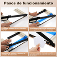thumbnail image 2 of Guillotina  Lab.G Para Papel A4 Cortador De Papel Con Seguridad Blanco, 2 of 5
