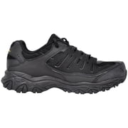 Skechers Cankton Steel Toe Work Shoes for Men, Relaxed-Fit with a Lace-Up Front