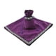 thumbnail image 4 of Mantel de Altar Zulema con Bolsa de Cartas de Adivinación Cuadrado púrpura Altar Tarot Cards Pouch, 4 of 7