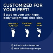 Dr. Scholl’s® Custom Fit® Foot Orthotics 3/4 Length Inserts, CF 120, All-Day Pain Relief for Feet