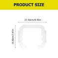 thumbnail image 4 of Shisuyan Quilting Ruler Acrylic Plastic Frame 2Pack 8.45x7.47x0.90in, 4 of 8