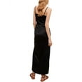 thumbnail image 2 of Maje womens  Rinoir Maxi Dress, T36, Black, 2 of 3