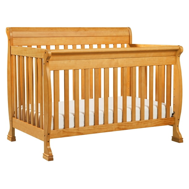 DaVinci Kalani 4in1 Convertible Crib in Honey Oak Finish Walmart