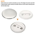 thumbnail image 4 of 1.72inch Blank Button Making Supplies,10Pcs Round Badge Parts for Button Maker Machine, 4 of 5