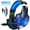 Black/Blue, variant on G9000 Gaming Headset Compatible for PS5/PS4/Xbox One/Switch/PC with Noise Cancelling Mic, Surround Sound Headphones, Soft Memory Earmuffs & LED - Plug & Play Computer Game Headphones