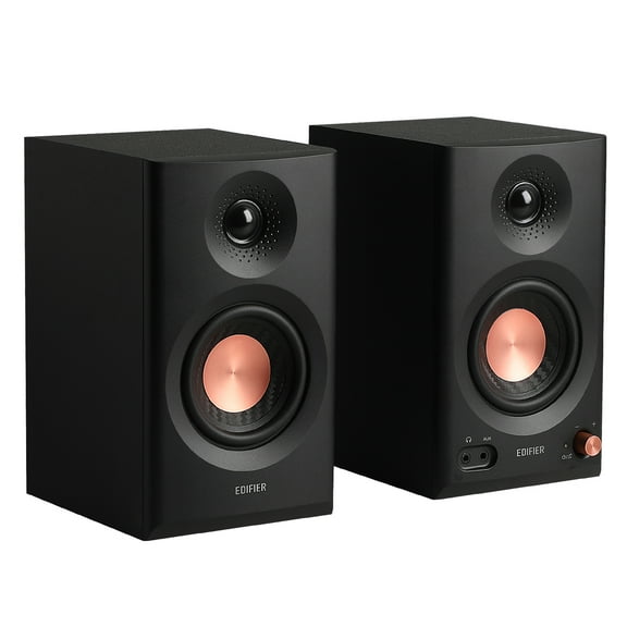 Restored Edifier MR3 Powered Studio Monitor Speakers - Black (Pair) - Certified (Refurbished)