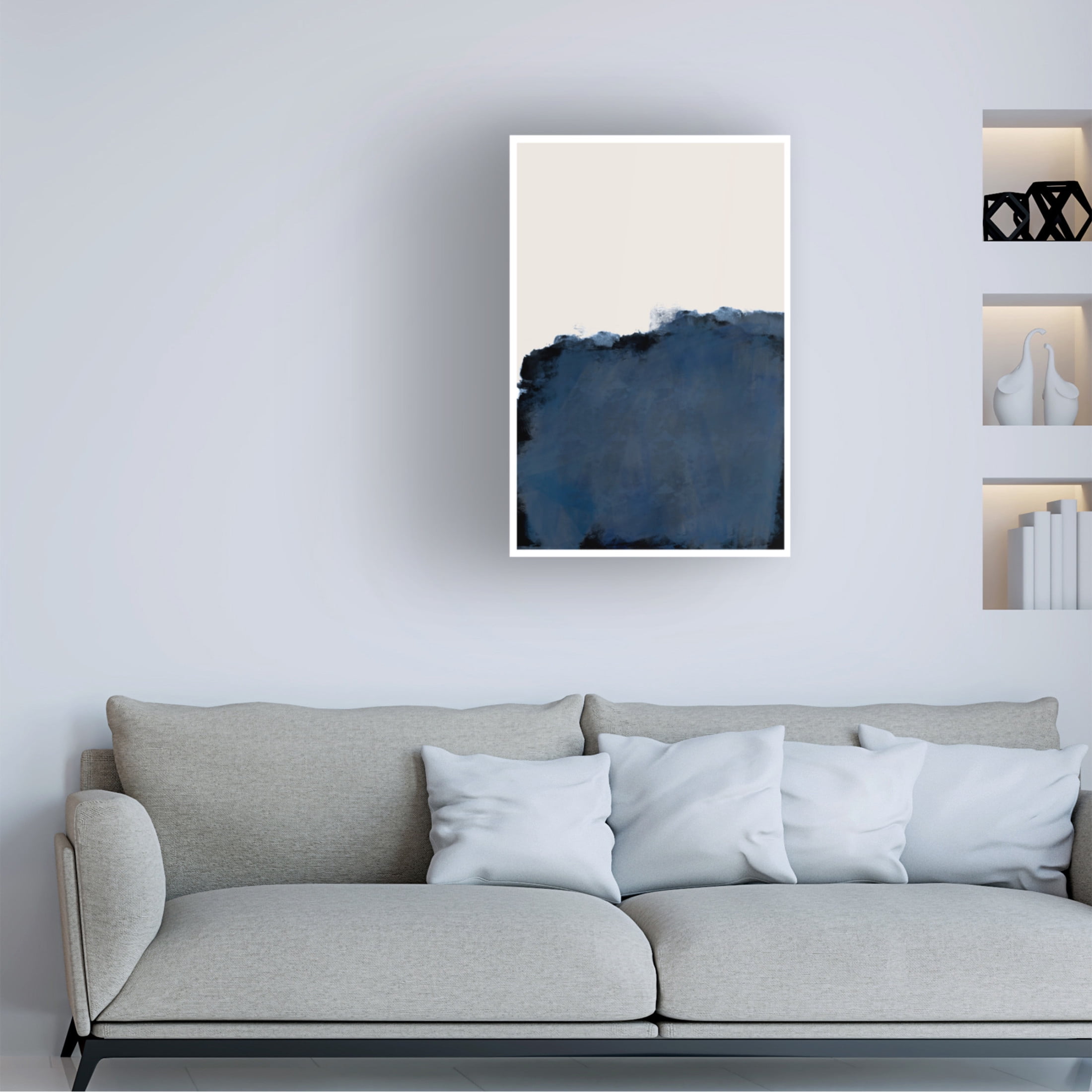 Trademark Fine Art THE MIUUS STUDIO Modern Landscape Canvas Wall Art