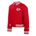 thumbnail image 2 of Youth New Era Red Kansas City Chiefs Chenille Applique Fleece Full-Snap Jacket, 2 of 3