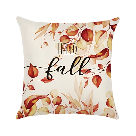 XIBUFE 2026 New Multi-Color Fall Decor Stripes Pumpkin and Maple Leaves Gnomes Outdoor Fall Pillows Decorative Throw Pillows Farmhouse Thanksgiving Decorations