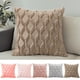 thumbnail image 1 of Funda de almohada a rayas boho 17.7x17.7 pulgadas Funda de cojín decorativa Gris Algodón capitoné delantero Lino trasero Cierre de cremallera para sofá cama sofá sala de estar 1 paquete lavable a, 1 of 5