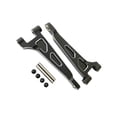 thumbnail image 2 of Vogacara Brazos superiores traseros de aluminio para 1/14 MJX Hyper Go 14210 14209 brazos superiores traseros de aluminio de alta resistencia Kits de construcción modelo Negro, 2 of 6