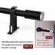 thumbnail image 4 of Curtain rod brackets, double curtain rod hooks, heavy curtains., 4 of 5