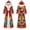 Red, variant on Women Christmas Princess Comfort Heated Robe with Foot Pockets, Cute Long Length Wearable Heated Blanket with USB, Winter Loungewear, Flannel Fabric, Soft, Warm, Fuzzy, Unisex, Red