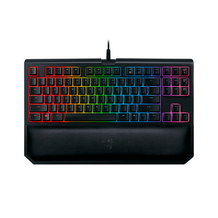 Razer BlackWidow Tournament Edition Chroma V2 Mechanical Gaming Keyboard RGB Backlight 87 Key Ergonomic Yellow