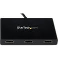 thumbnail image 2 of StarTech.com 3-Port Multi Monitor Adapter - Mini DisplayPort to HDMI MST Hub - Triple 1080p/Dual 4K 30Hz - Video Splitter for Extended Desktop Mode on Windows Only - mDP 1.2 to 3x HDMI, 2 of 12