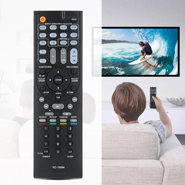 Control remoto de RC-799M RC-799M, Controlador de TV de Diseño Elegante, Para Onkyo RC-799M