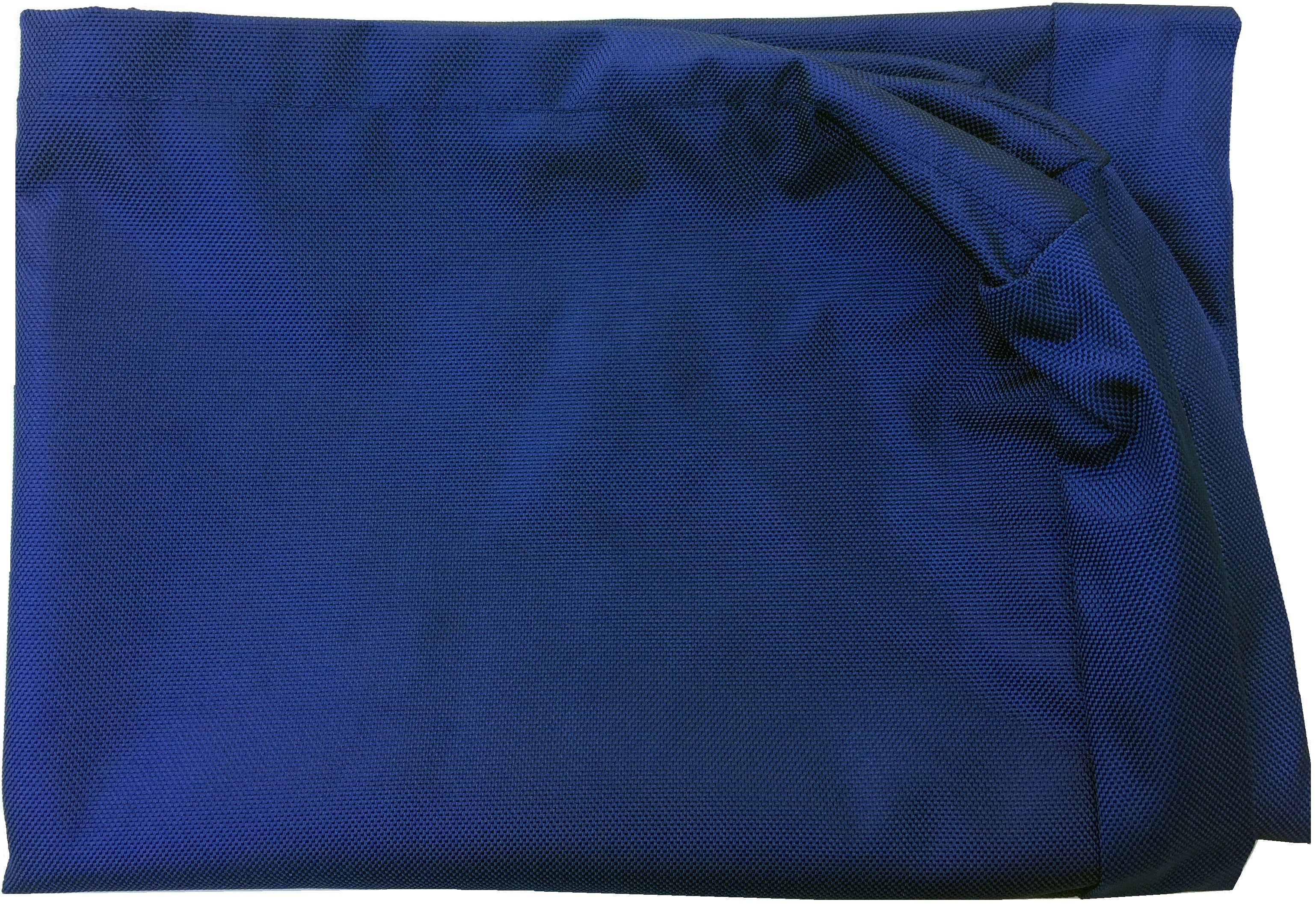 Dogbed4less Shredded Memory Foam 41"x27" Dog Bed Pillow with Blue Nylon Cover