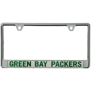 Green Bay Packers Small Over Large Mega License Plate Frame