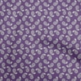 thumbnail image 1 of oneOone Polyester Spandex Violet Fabric Asian Floral Block Sewing Fabric By The Yard Printed Diy Clothing Sewing Supplies 56 Inch Wide, 1 of 5