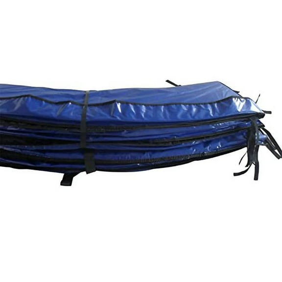 Premium Trampoline Pad, Sturdy Trampoline Replacement Safety Pad, Waterproof & Tear-Resistant Trampoline Accessories for Indoor and Outdoor Use, Deep Blue