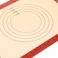thumbnail image 3 of OULII Reusable Silicone Baking Mat Nonstick Kitchen Oven Mat Khaki Food Safe Baking Sheet, 3 of 5