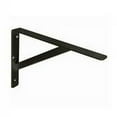 thumbnail image 2 of Knape & Vogt 208 Series Black Steel Super Duty Bracket 20 in. L 1200 lb, 2 of 2
