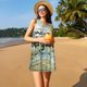 thumbnail image 3 of Balery I Haven't Been Everywhere But Its On My List Vestidos de verano para mujer con estampado: vestido holgado sin mangas, vestido playero informal y cómodo para días calurosos., 3 of 7