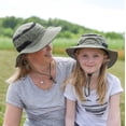 thumbnail image 4 of Jan & Jul Kids Breathable Cotton Hiking Hat with Mesh Panels (Color: Army Green), 4 of 8