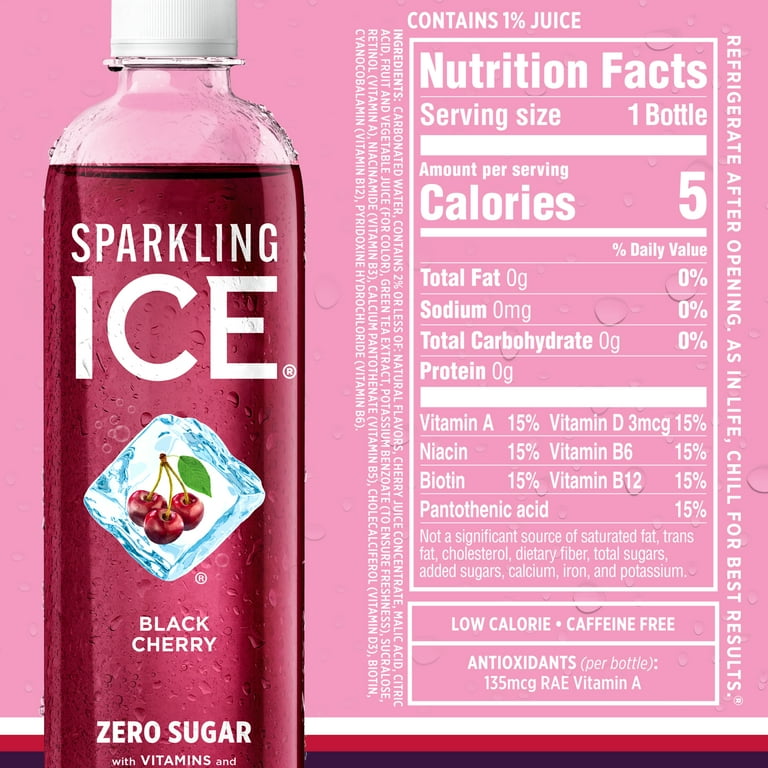 Sparkling Ice Pink Variety Pack, 17 fl oz, 12 Count photo 3