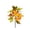 Yellow2, variant on Artificial Fall Maple Leaves Garland, Autumn Thanksgiving Decor for Home, Wedding, Realistic Plastic Greenery for Wall, Table, and Outdoor Party Decoration, 1Pcs (Orange1)