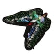 thumbnail image 4 of Apliques bordados Rhinestone lentejuelas mariposa Perfecl DIY, 4 of 8